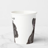 Dus Cute Puppy French Bulldog Papieren Bekers (Links)