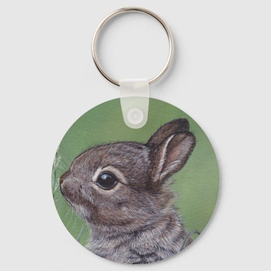 Dus Cute rabbit bunny sleutelhanger (Voorkant)