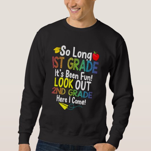 Dus de lange 1e graad kijkt uit de 2e klas hier ko trui (Voorkant)