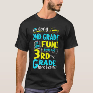 Dus de lange 2de graad 3de graad hier kom ik Afstu T-shirt