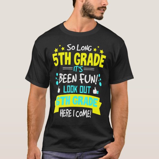 Dus de lange 5de graad 6de hier kom ik Afstuderen T-shirt (Voorkant)