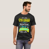 Dus de lange 5de graad 6de hier kom ik Afstuderen T-shirt (Voorkant volledig)