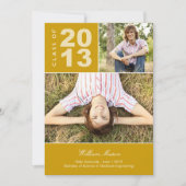 Dus de Voorrode Uitnodiging van het Afstuderen (Voorkant)