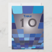 DUS DIGITAL Bar Bat Mitzvah Table Seating Kaart (Achterkant)