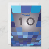 DUS DIGITAL Bar Bat Mitzvah Table Seating Kaart (Voorkant)