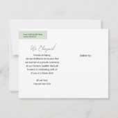 Dus Dit Gebeurde Galerij Multi Foto Elopement Kaart (Achterkant)