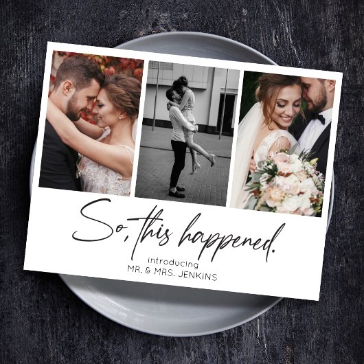 Dus Dit Gebeurde Galerij Multi Foto Elopement Kaart