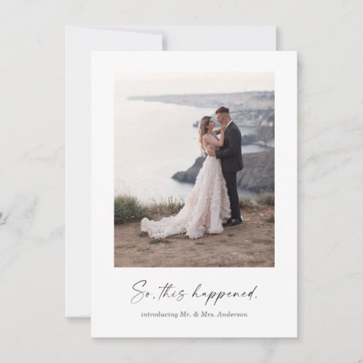 Dus dit gebeurde op de foto van de loling aankondiging (Voorkant)