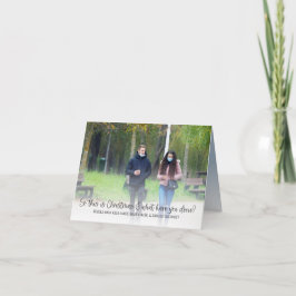 Dus dit is Kerstmis wat je foto hebt gemaakt Feestdagen Kaart