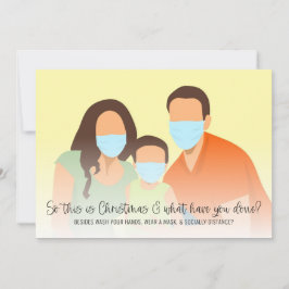 Dus dit is Kerstmis wat je foto hebt gemaakt Feestdagenkaart