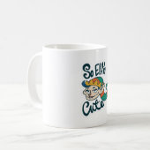 Dus Elf Cute Kerstmis Elf Koffiemok (Voorkant links)