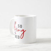 Dus Elfing Tired Koffiemok (Voorkant links)