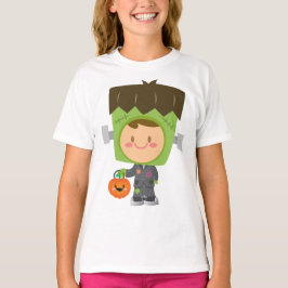 Dus Franken Cute Frankenstein Kinder Halloween T-shirt