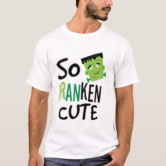 Dus Franken Cute Funny Halloween Design Gifts T-shirt (Voorkant)