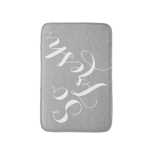 Dus Fresh grappige humor citeert gezegde Badmat (Voorkant Verticaal)