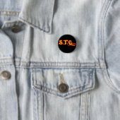 Dus gaan ze.... Rock knop Intls Ronde Button 3,2 Cm (In situ)