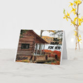 DUS "GELUKKIG" VOOR JE IN JE NIEUWE HUIS KAART (Gele Bloem)