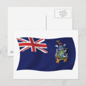 Dus Georgia En Sandwich Vlag Postkaart (Voorkant / Achterkant)