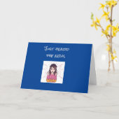 DUS GEWELDIG VOOR JULLIE CONGRATULATIES KAART (Gele Bloem)