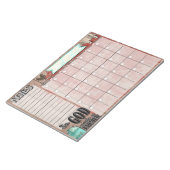 Dus God maakt een boerenbureau kalender Notitieblo Notitieblok (Schuin)