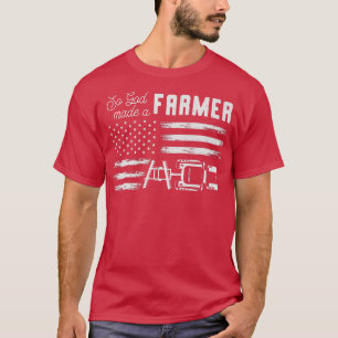Dus God maakte een boer, boerenboer T-shirt
