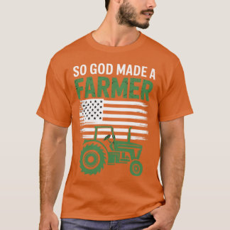 Dus God maakte een boer, boerende boer - klassieke T-shirt
