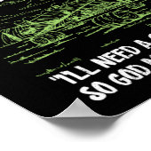 Dus God maakte een boerenleven landbouw Poster (Hoek)