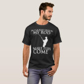 DUS GOED MET MIJN ROD MAG IK VIS Klassieke T-Shi M T-shirt (Voorkant volledig)