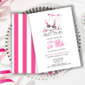 Dus haal puppy roze verjaardagsfeestje kaart