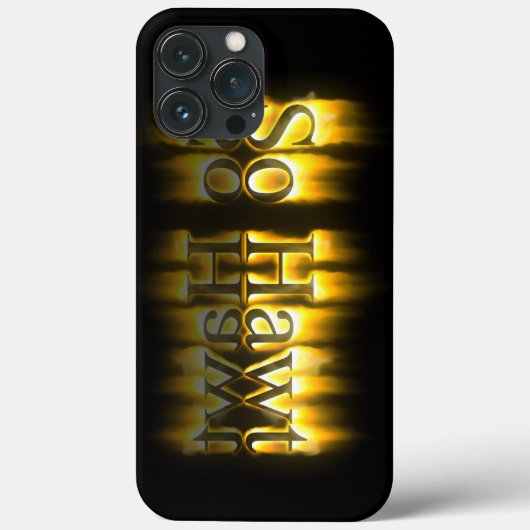 Dus Hawt Case-Mate iPhone Case (Achterkant)