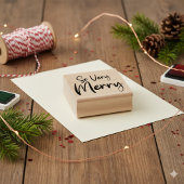 Dus heel vrolijk feestelijk vakantievaartuig rubberstempel