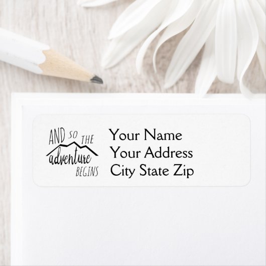 Dus het avontuur begint met de Rustic Mountain Wed Etiket (Insitu)