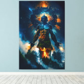 Dus het Begint Canvas Afdruk (Insitu (Houten vloer))