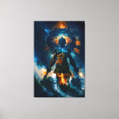 Dus het Begint Canvas Afdruk (Voorkant)