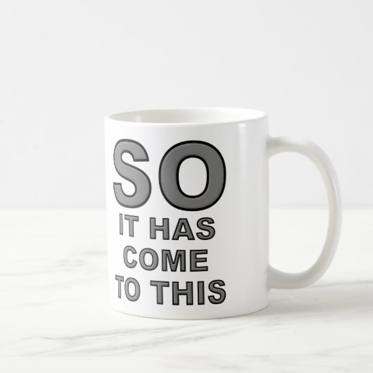 Dus het is gekomen naar deze grappige modebok koffiemok (Rechts)