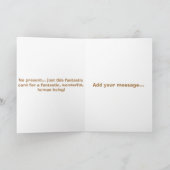 Dus het is je cartoon eland kaart (Binnen)