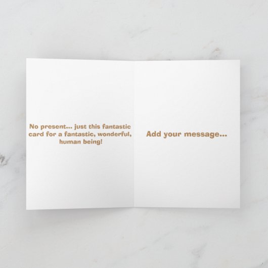 Dus het is je cartoon eland kaart (Binnen)