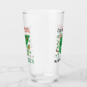 Dus Iers mijn lever doet pijn Glas (Rechts)