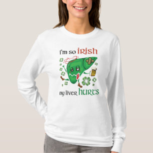 Dus Iers mijn lever doet pijn T-shirt