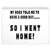 Dus ik ging naar huis kalender (Hoes)