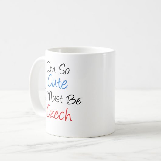Dus ik moet Tsjechische Mok zijn (Voorkant links)