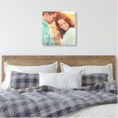 Dus in Love Personalized Photo Wrapped Canvas (Insitu (Slaapkamer))