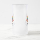 DUS INTENT DUBBELE RAINBOW MATGLAS BIERPUL (Center)