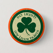 Dus Irish My Liver Hurts Button (Voorkant)
