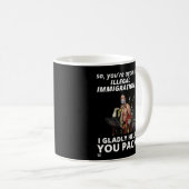 "DUS JE BENT TEGEN ILLEGALE IMMIGRATIE?.." KOFFIEMOK (Voorkant rechts)