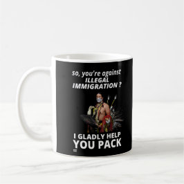 "DUS JE BENT TEGEN ILLEGALE IMMIGRATIE?.." KOFFIEMOK