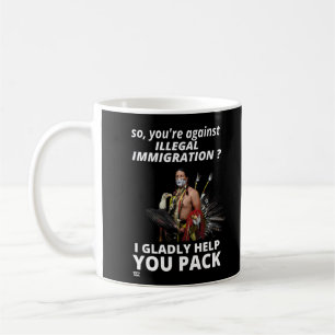 "DUS JE BENT TEGEN ILLEGALE IMMIGRATIE?.." KOFFIEMOK