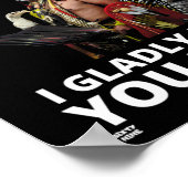 "DUS JE BENT TEGEN ILLEGALE IMMIGRATIE?.." POSTER (Hoek)