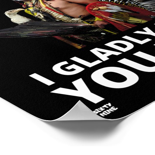 "DUS JE BENT TEGEN ILLEGALE IMMIGRATIE?.." POSTER (Hoek)