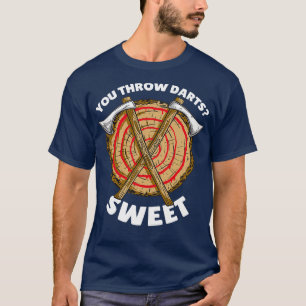 Dus je gooit Darts Ax met 2 T-shirt
